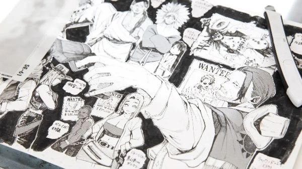 �y�}���K����u���z�L�����N�^�[�ɖ��𐁂����ށI�}���K�̕`�����u��